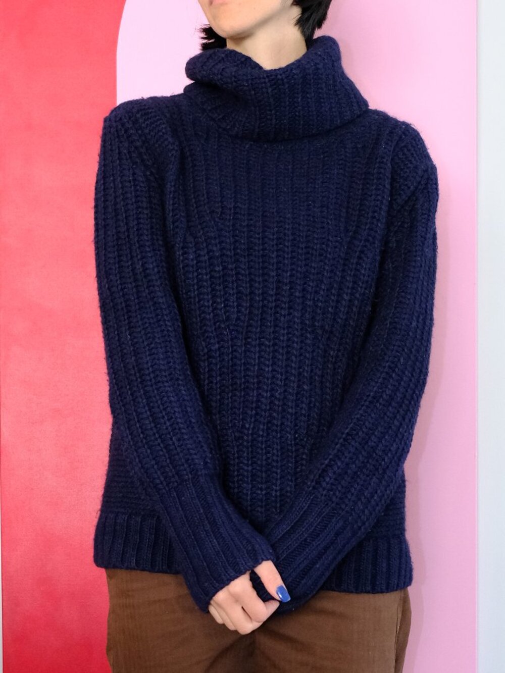 Dark blue Banana Republic knit sweater
